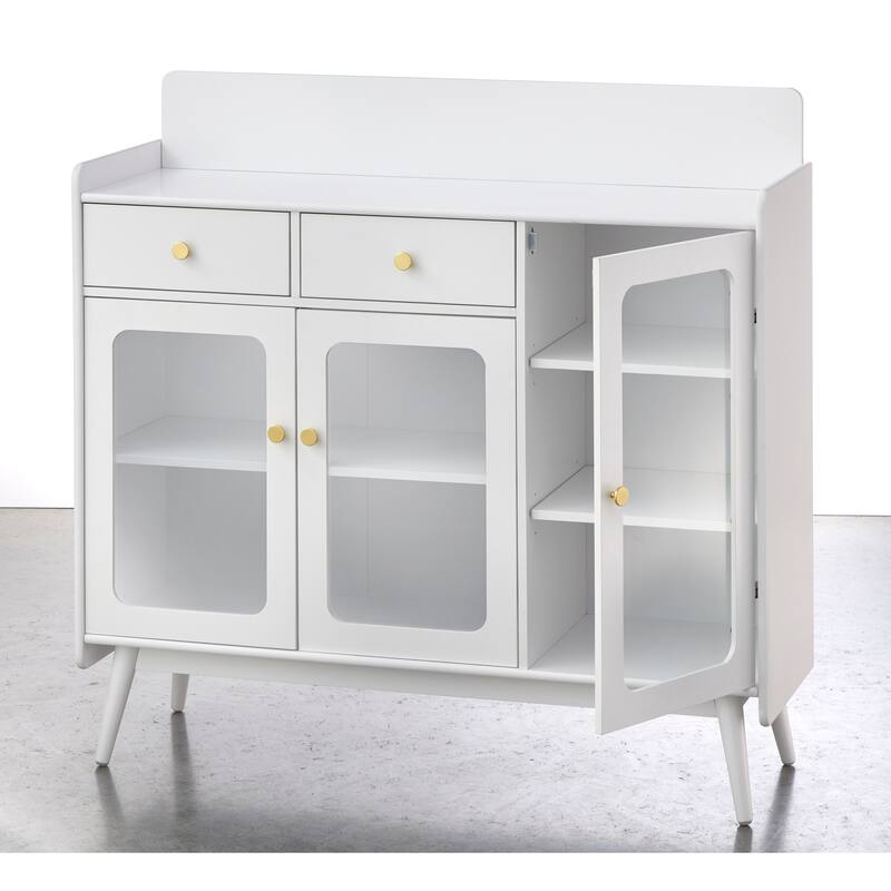 Simple Living Hudson Mid-Century Sideboard