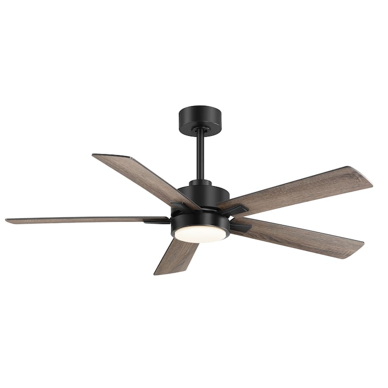 52 inch 5 Blade LED Ceiling Fan with Remote and Light Kit