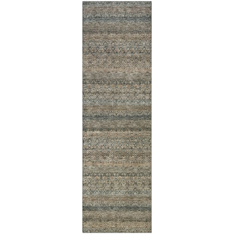 Premium Washable Super Soft Boho Stripes Mayfield Rug