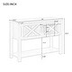 preview thumbnail 5 of 15, TV Stand Wood Metal TV Console Entertainment Center for TVs Up to 44"