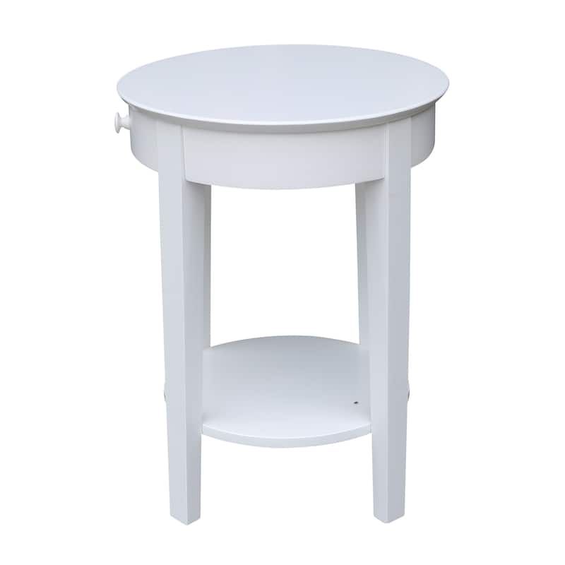Solid Parawood Philips Accent Table