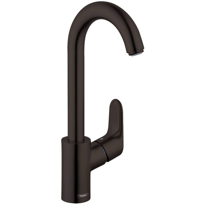 Hansgrohe Focus High-Arc Bar Faucet with Quick Clean Aerator -