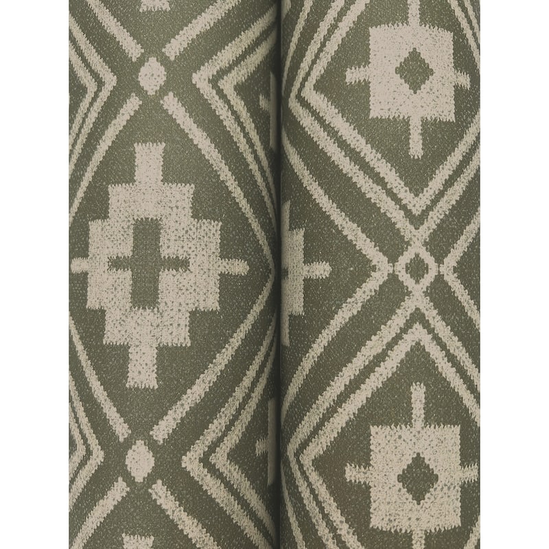 Camp Blanket Green Wallpaper