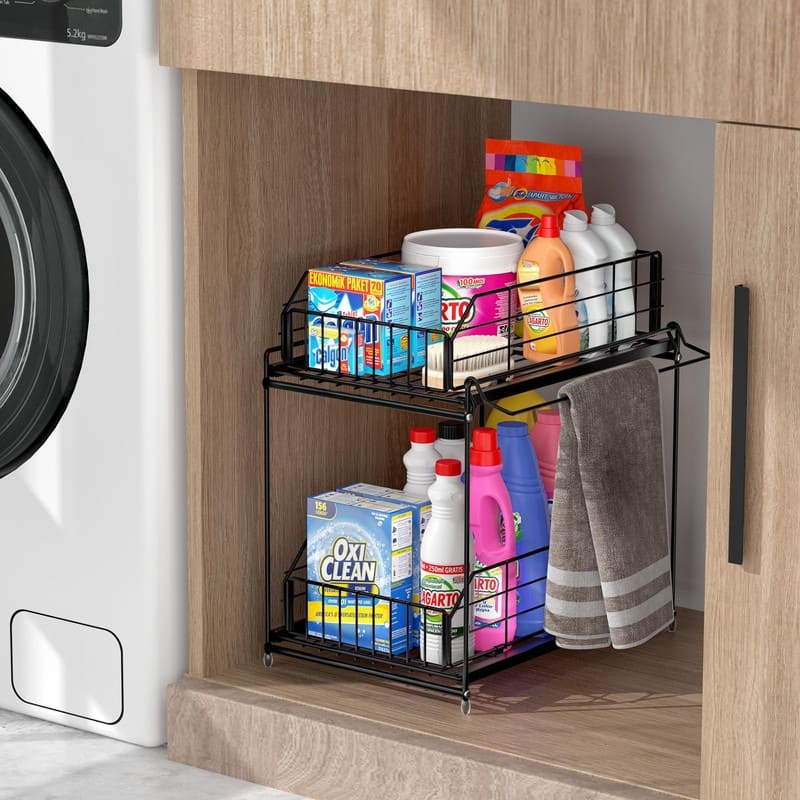 Under Sink Organizer - 14.2"D x 9.8"W x 14.5"H