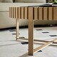 preview thumbnail 19 of 26, 31.5 Inch Round Coffee Table with Sturdy Pedestal