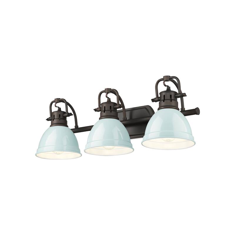 Golden Lighting 3602-BA3-RBZ Duncan 3 Light 25" Wide Vanity Light