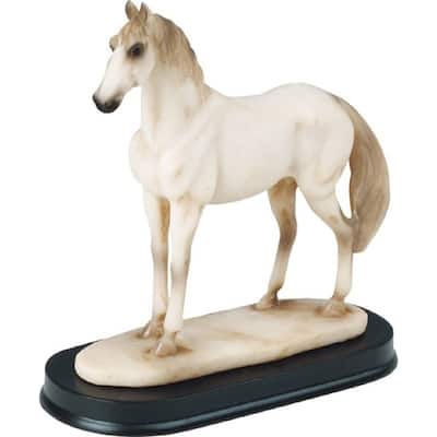 Q-Max 4"H White Horse Figurine