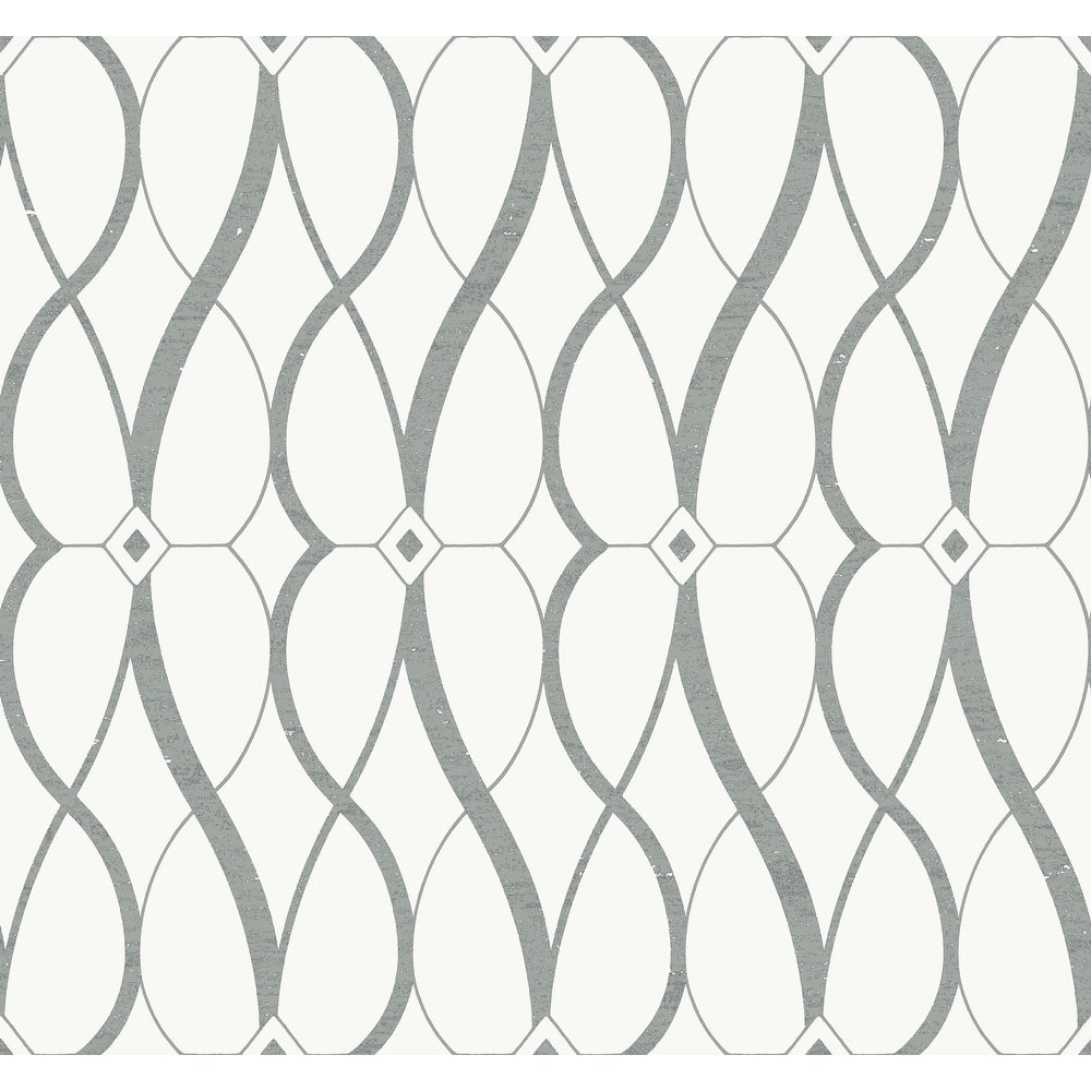 Fontaine, Graceful Geo 26.9' L X 27" W, Wallpaper Roll