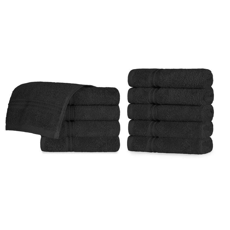 Blue Nile Mills Ibiza Egyptian Cotton Face Towel, Set of 10