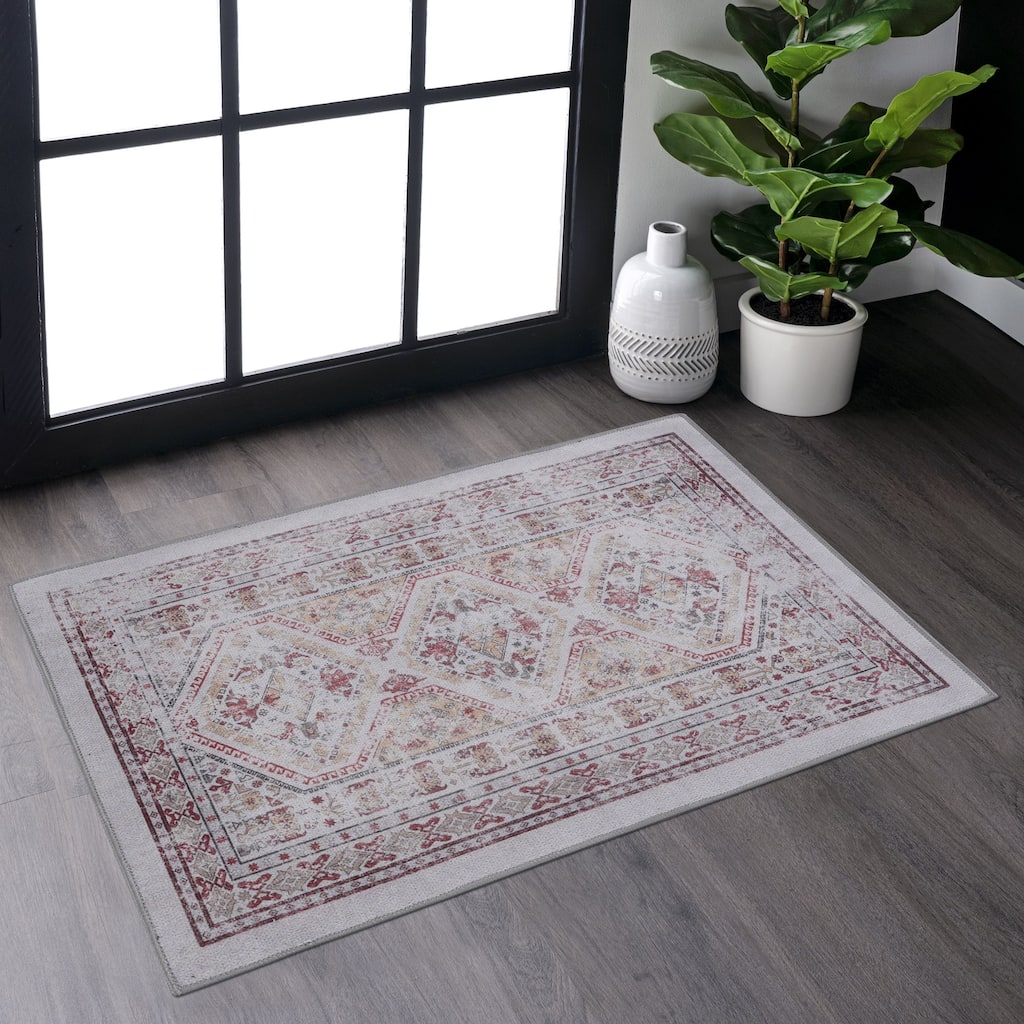 Abstract Area Rug - 2' x 3'