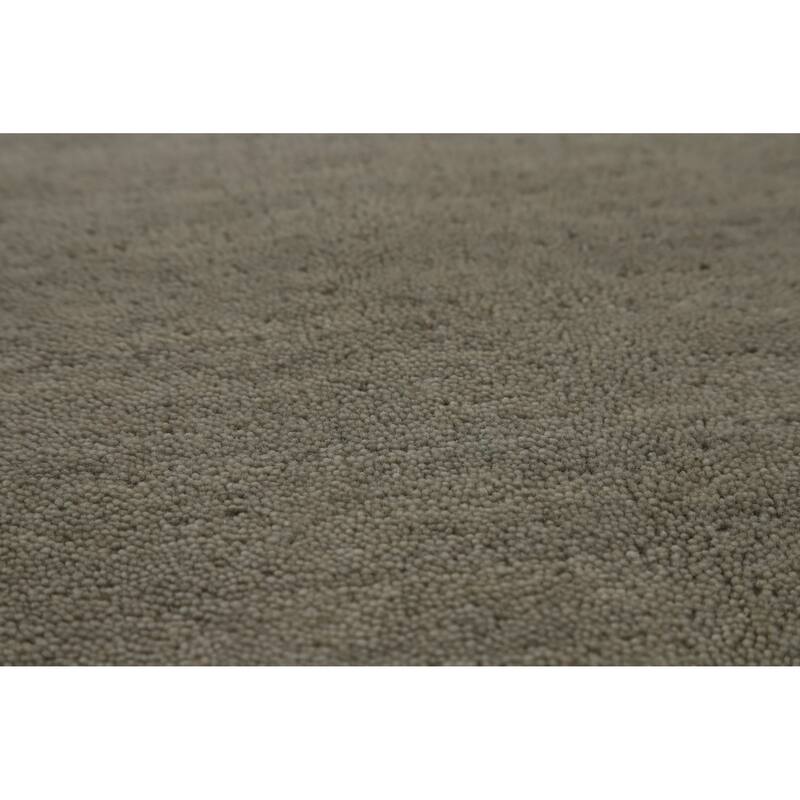 Hand Knotted Oriental 100% Wool Carpet Tribal Animal Pictorial Greys & Charcoal Gabbeh Area Rug - 9' 11'' X 8' 2''