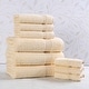 preview thumbnail 115 of 148, Superior Heritage Egyptian Cotton Absorbent 9-Piece Towel Set Canary