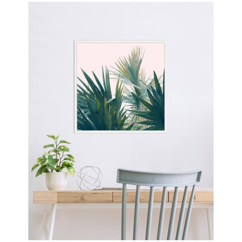 Kate and Laurel Reach for the Sky by Alicia Bock Framed Canvas Wall Art Print