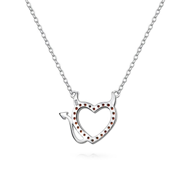 .925 Sterling Silver White Crystals CZ Womens Cushion Pendant Necklace