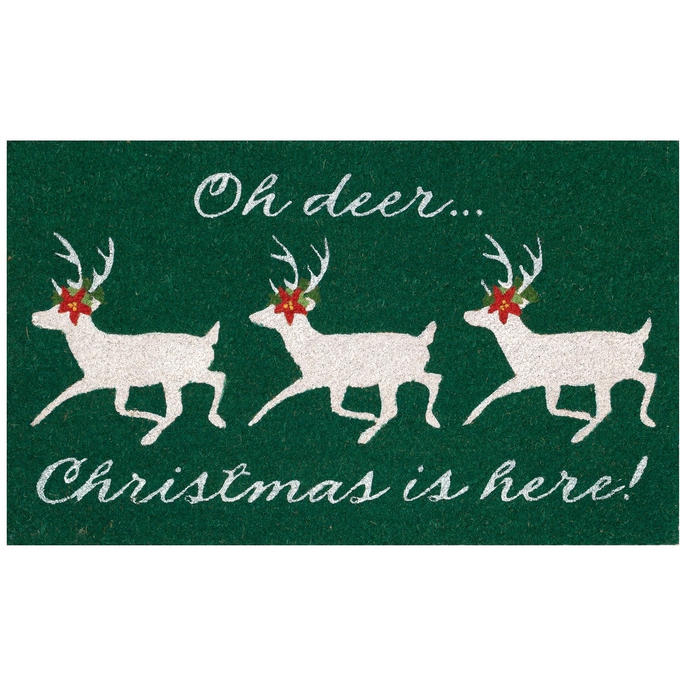 Liora Manne Natura Christmas Is Here Outdoor Mat
