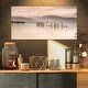 preview thumbnail 10 of 12, Designart "Loch Lomond Jetty and Mountains" Landscape Wall Art Print Canvas 32 in. wide x 16 in. high - 1 Panel