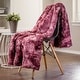 preview thumbnail 28 of 111, Chanasya Faux Fur Wolf Throw Blanket With Reversible Sherpa
