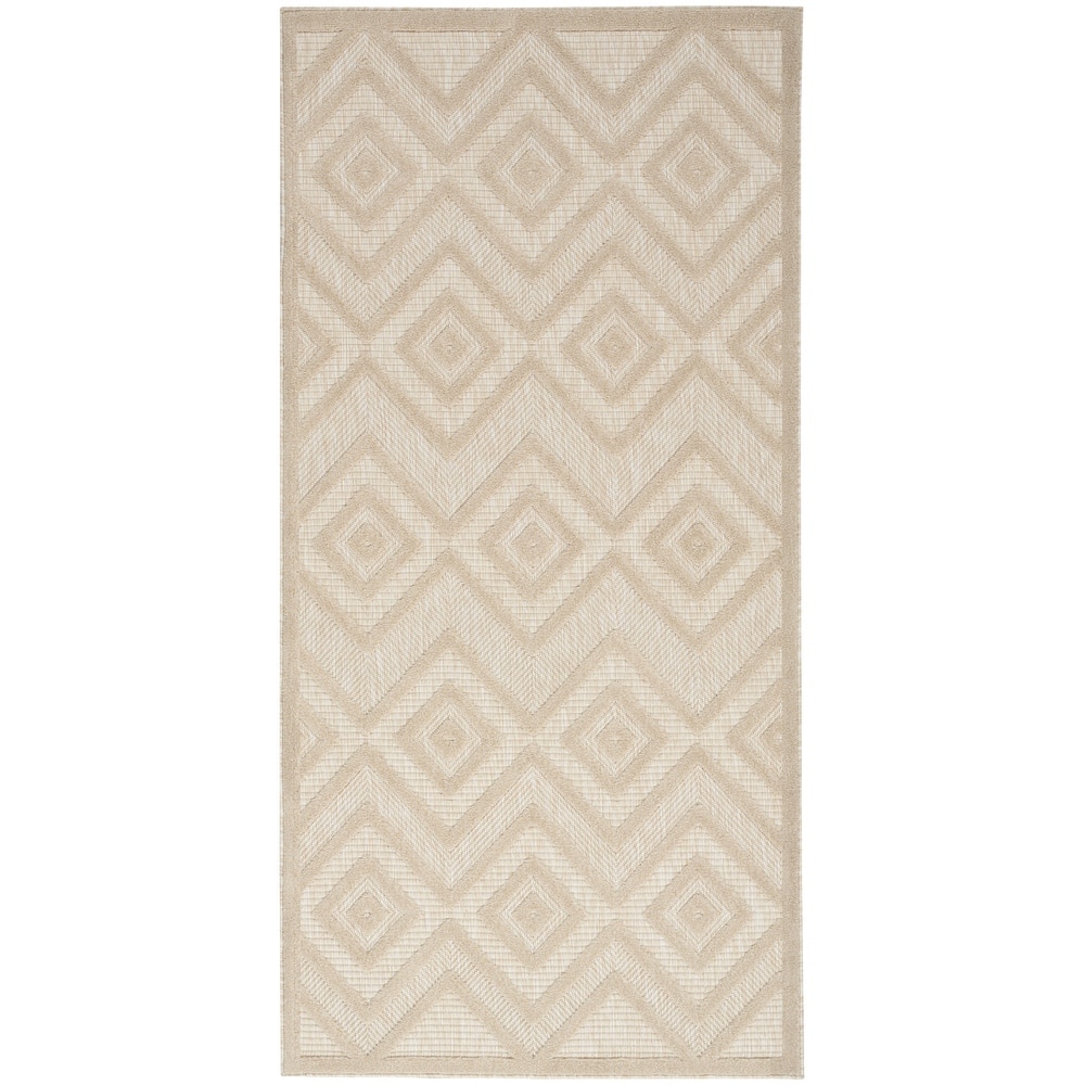 Nourison Versatile Indoor/Outdoor Geometric Flatweave Area Rug