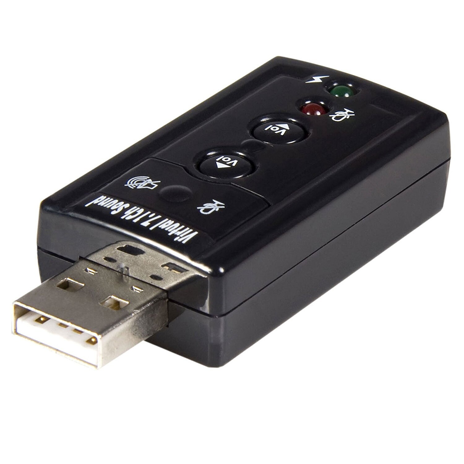 Startech - Turn A Usb Port Into A Virtual 7.1 Channel Sound Card - Usb Sound Card - Usb Ext