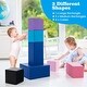 preview thumbnail 4 of 7, Costway 7 PCS Foam Building Blocks Colorful Climbing Foam Soft Cubes - See Details