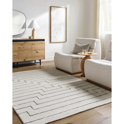 Livabliss Moroccan Bournemouth Stripe Area Rug