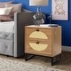 preview thumbnail 27 of 42, Wooden Nightstand ,Sofa Table With 2 Drawer
