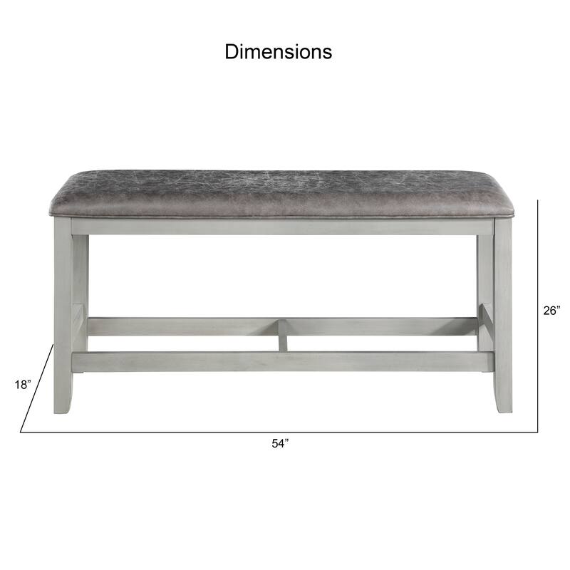 Steve Silver Hasbrook Counter Height Dining Bench