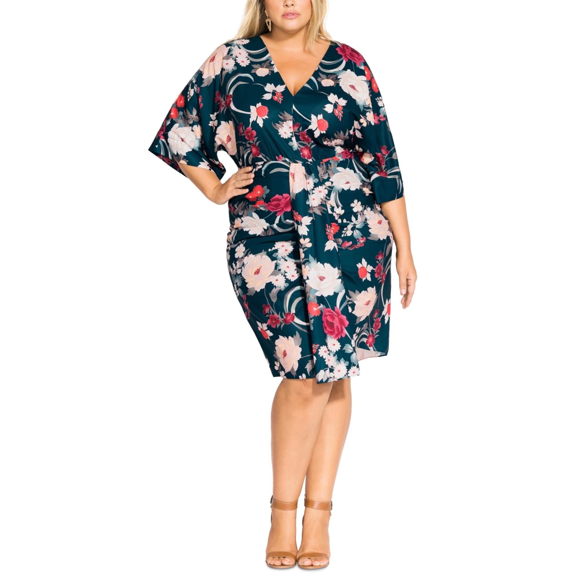 batwing shift dress