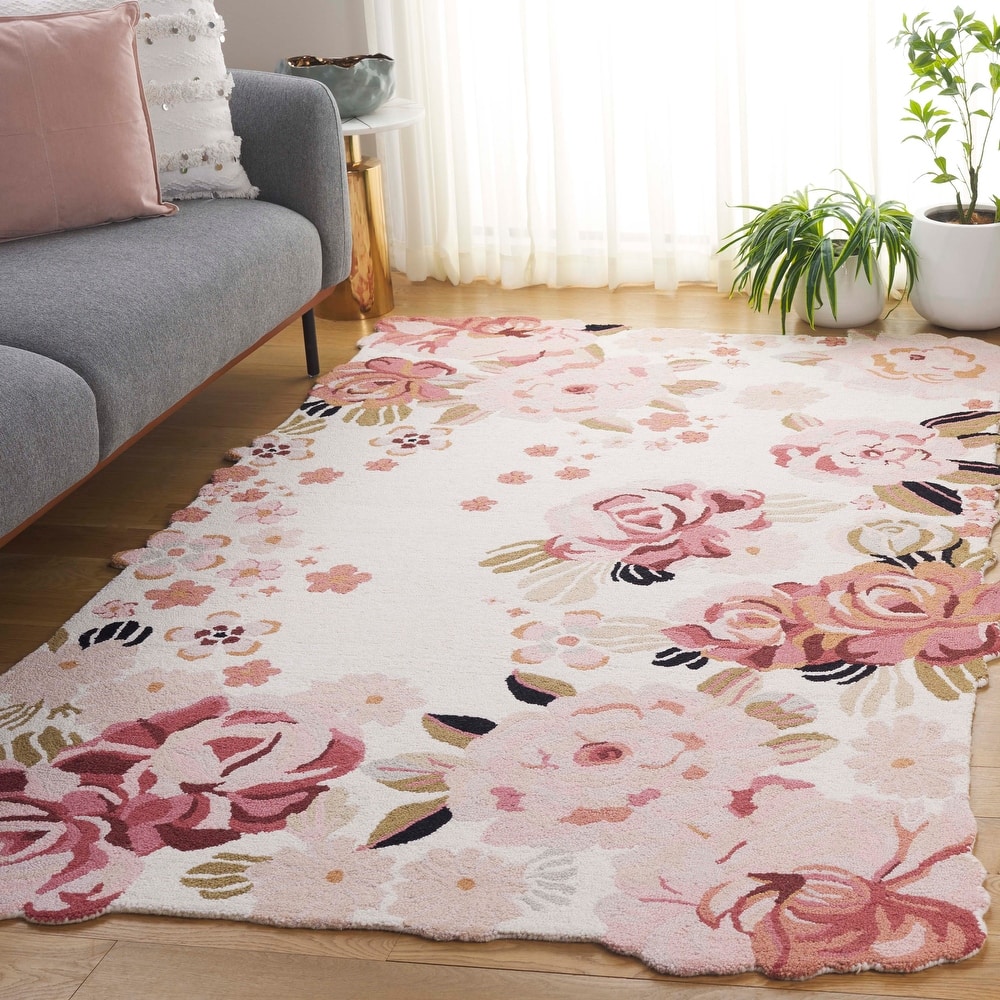 SAFAVIEH Handmade Jardin Betta Country Wool Rug