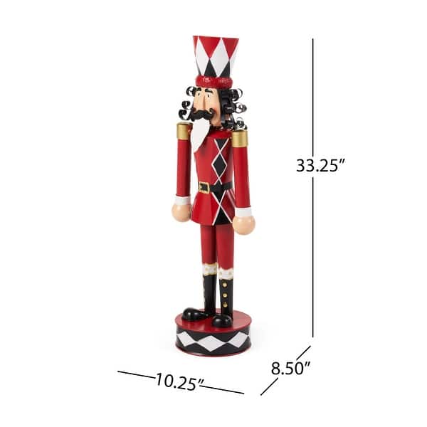 Allerton Iron Toy Soldier Decoration by Christopher Knight Home Bed