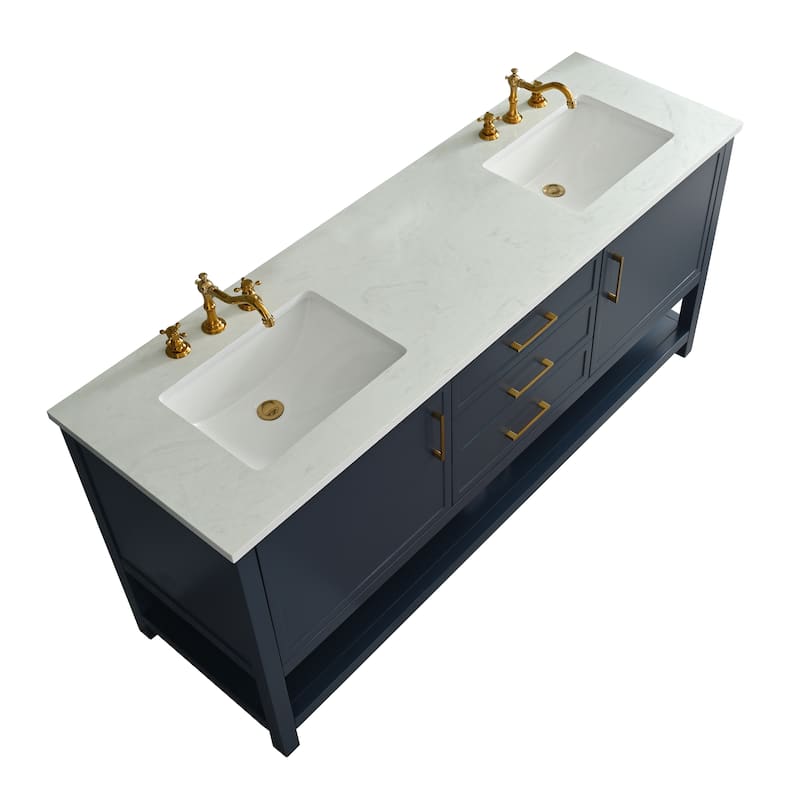 Sudio Design Arlo 72" Double Bathroom Vanity