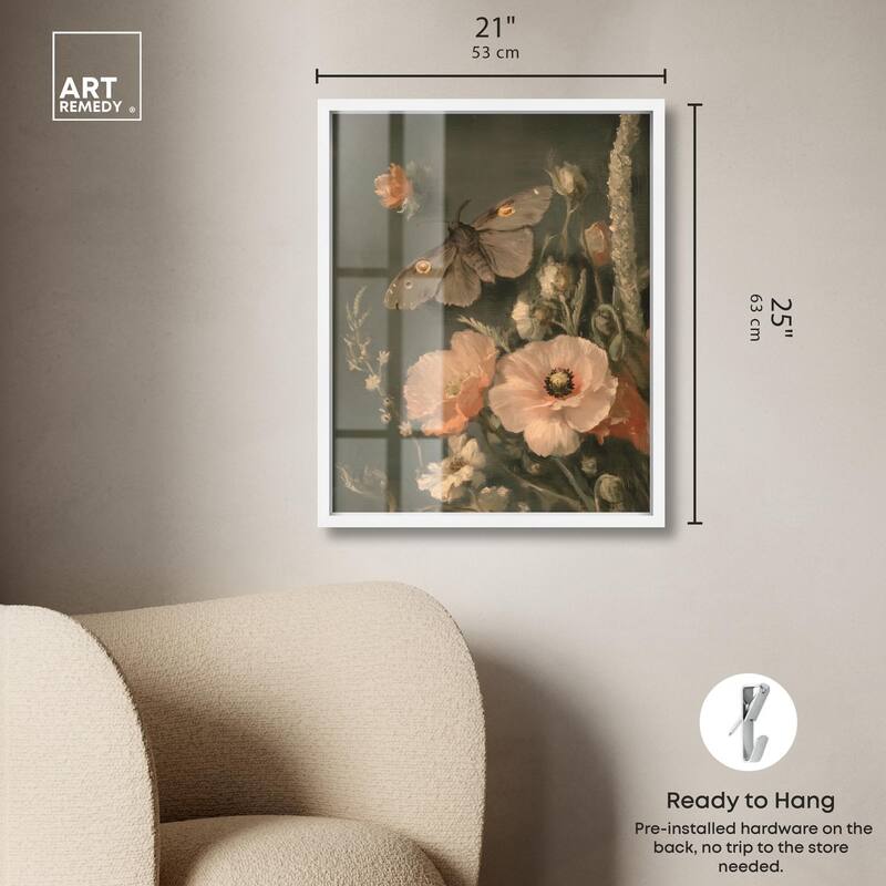 Shadowed Flutter Shadowbox by Art Remedy