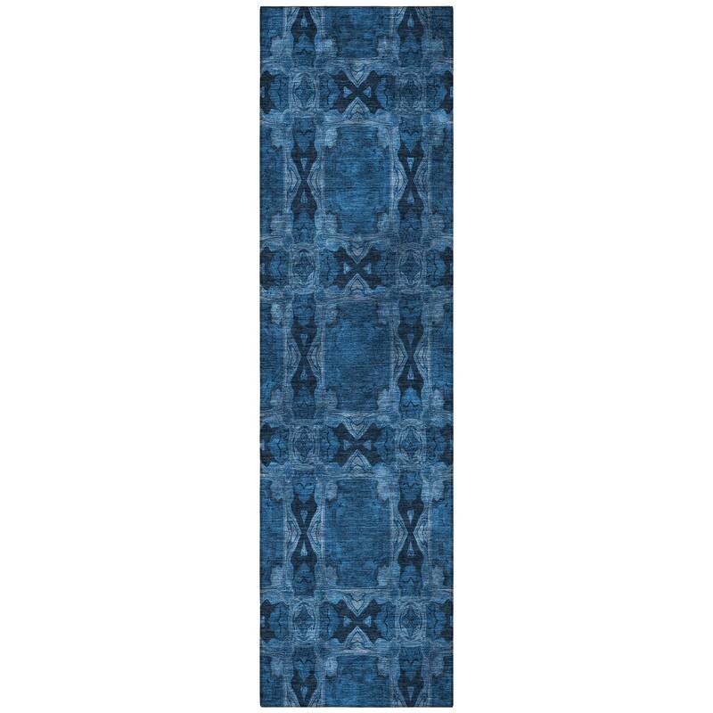 Almix Lush Floral Weather Resistant Versatile Elegance Outdoor Rug