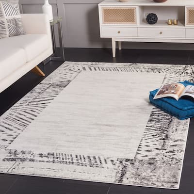 SAFAVIEH Skyler Otelia Modern Abstract Border Rug