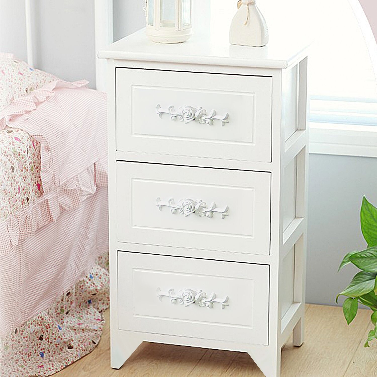 Shop Dl Furniture Fully Assembled Tone Finish Night Stand 2 Drawer Storage Shelf Organizer 100 Light Weight Basswood Overstock 27795981