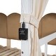 preview thumbnail 5 of 19, Twin Size Extended Bed With Arched Roof and Trundle
