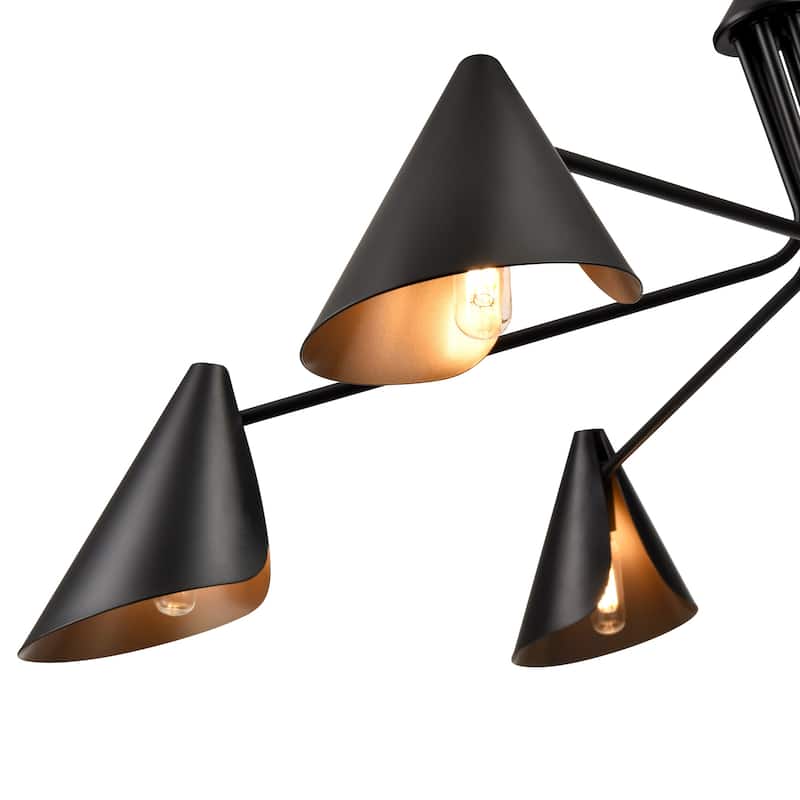 Millennium Lighting 99006 Warhol 6 Light 41" Wide Chandelier