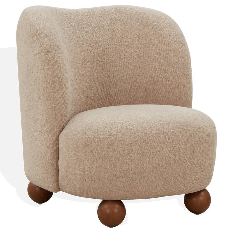 SAFAVIEH Couture Rodolfo Boucle Accent Chair - 28"W x 31"D x 31"H