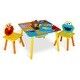 preview thumbnail 1 of 3, Sesame Street Table and Chair Set with Storage