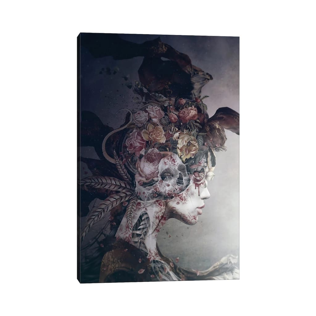iCanvas "Broken Queen" by Riza Peker Canvas Print