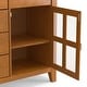 preview thumbnail 53 of 78, WYNDENHALL Stratford Solid Wood Transitional Sideboard Buffet - 54 inch Wide