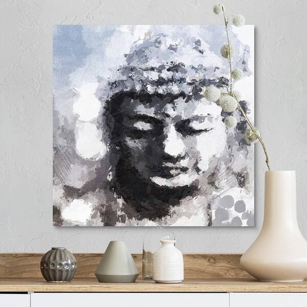 Shop Peaceful Buddha Canvas Wall Art Overstock 27553890