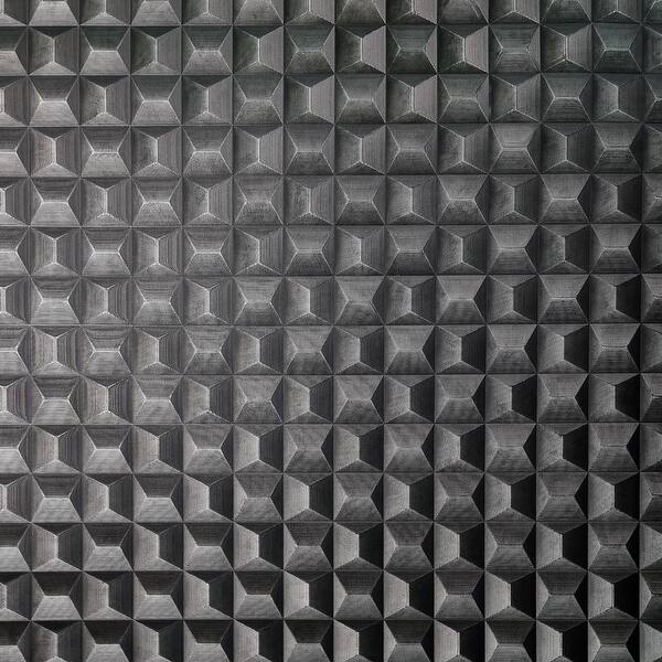 slide 2 of 4, Fine Decor Romero Black 3D Geometric Wallpaper