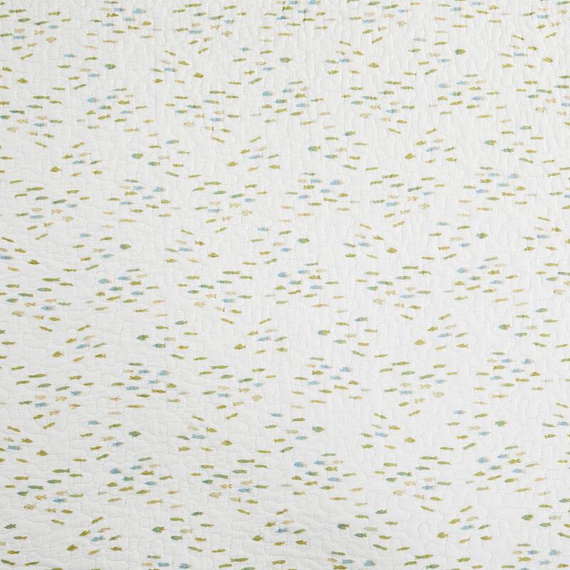 Cannon Beach Coastal Cotton Quilt Set - Reversible and Machine Washable