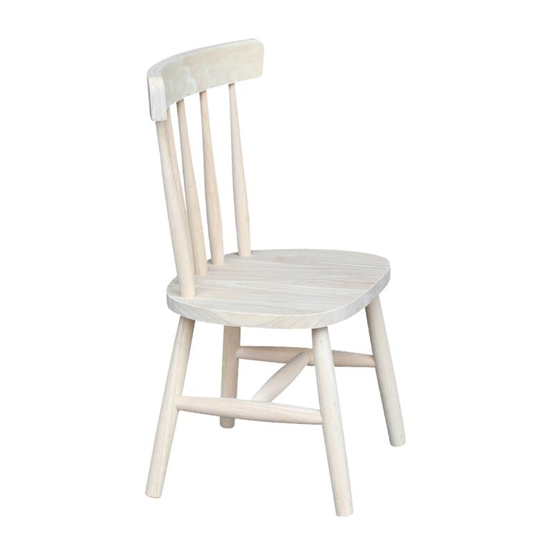 International Concepts Solid Wood Kids Chairs - Set of 2