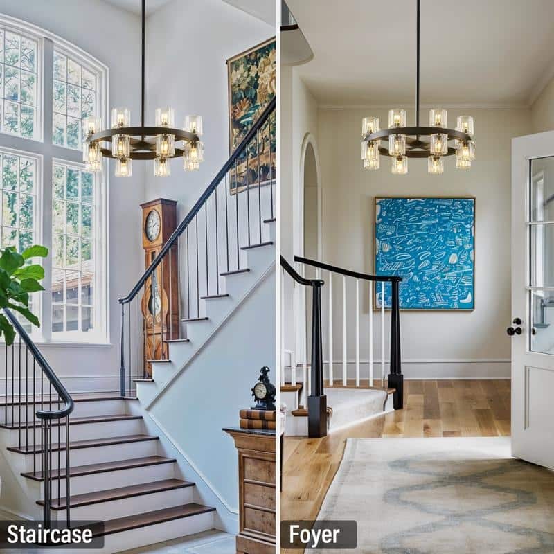 KAYLA Modern Chandelier with K9 Crystal