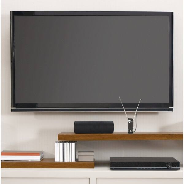 Shop Tristar Products Clear Tv Premium Hd Tv Antenna Compact 4k Indoor Antenna 5 6 In X 2 5 In X 9 In Overstock 29197742