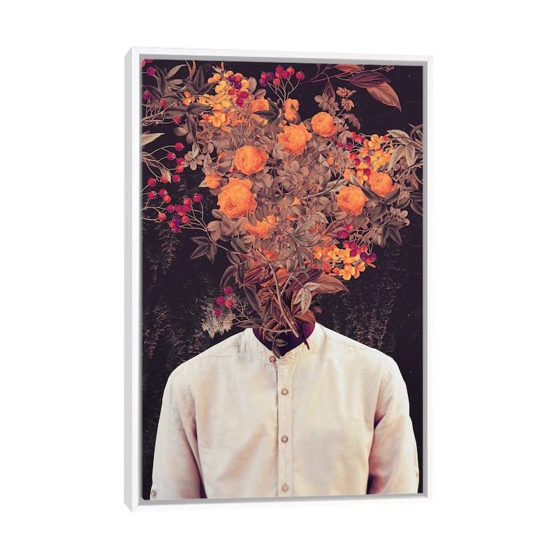 iCanvas "Bloom" by Frank Moth Framed Canvas Print - White - 40x26