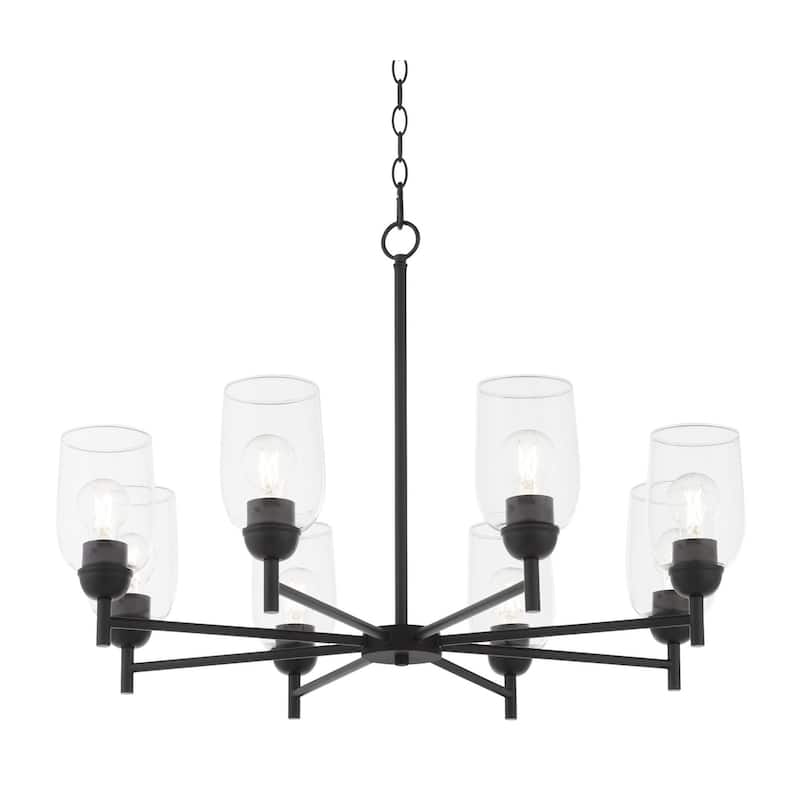 Quorum International 6112-8 Providence 8 Light 32" Wide Chandelier