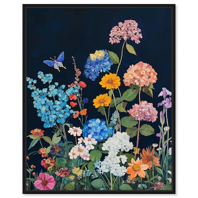 Twilight Blossoms II Canvas by Art Remedy